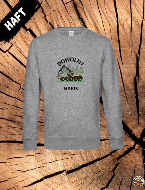Bluza z haftowanym wzorem FORWARDERA John Deere Bluza z haftowanym wzorem FORWARDERA John Deere