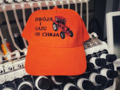 Dwója i Gazu od ch#ja MTZ BELARUS - czapka z daszkiem Dwója i Gazu od ch#ja MTZ BELARUS - czapka z daszkiem