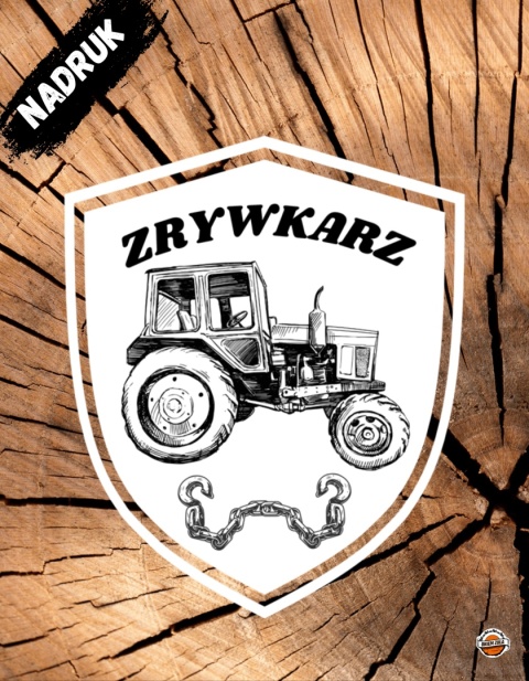 HERB ZRYWKARZA - MTZ 82 (czarno biały) HERB ZRYWKARZA - MTZ 82 (czarno biały)
