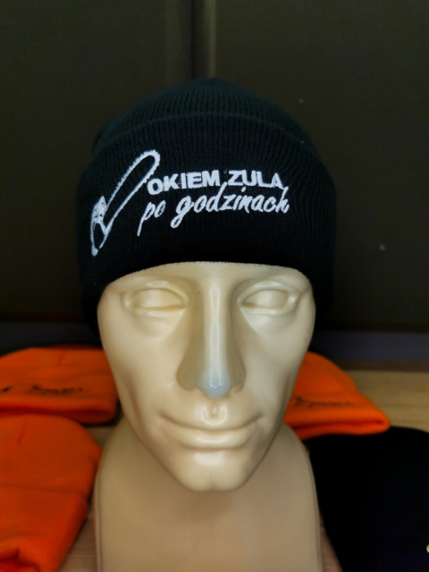 Okiem ZULa - po godzinach - Czapka zimowa BEANE akrylowa Okiem ZULa - po godzinach - Czapka zimowa BEANE akrylowa