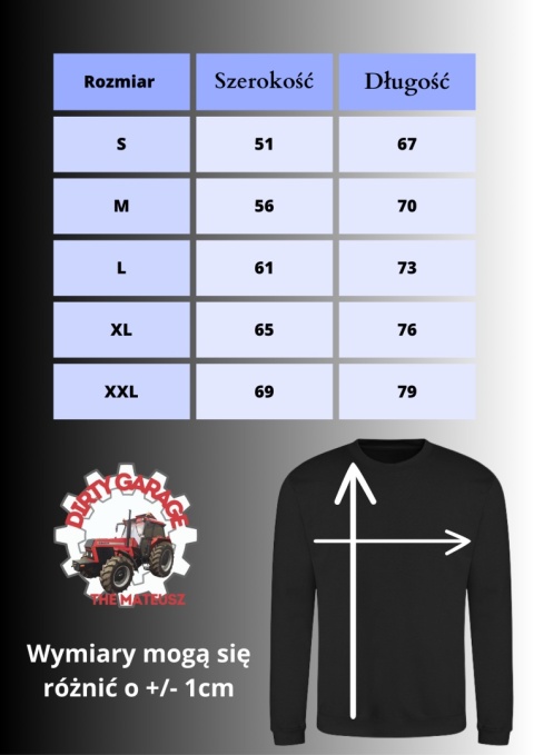 Bluza TheMateusz DIRTY GARAGE Bluza TheMateusz DIRTY GARAGE