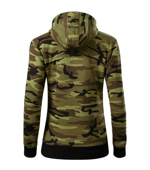 Bluza damska CAMO ZIPPER (końcówka serii) Bluza damska CAMO ZIPPER (końcówka serii)
