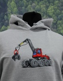 Bluza z haftowanym wzorem HARVESTERA KOMATSU