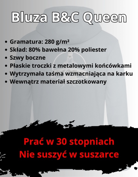 Bluza z logo FOREST GENTELMAN'S (Damska) Bluza z logo FOREST GENTELMAN'S (Damska)