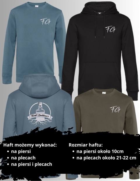 Bluza z logo FOREST GENTELMAN'S (Męska) Bluza z logo FOREST GENTELMAN'S (Męska)