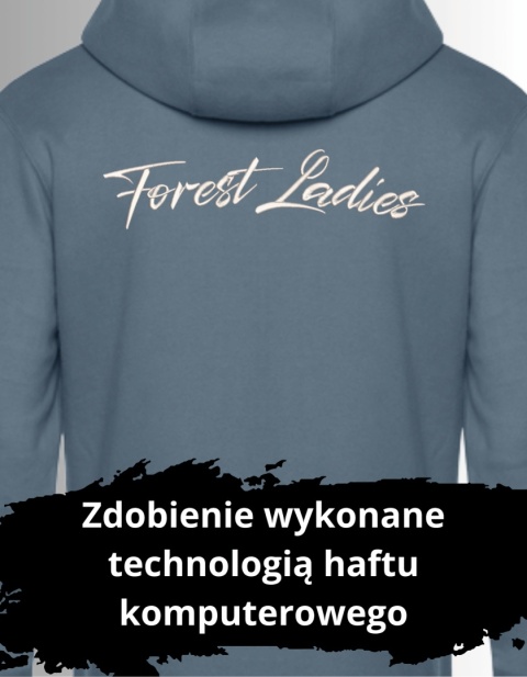 Bluza ROZPINANA z logo FOREST LADIES (Damska)