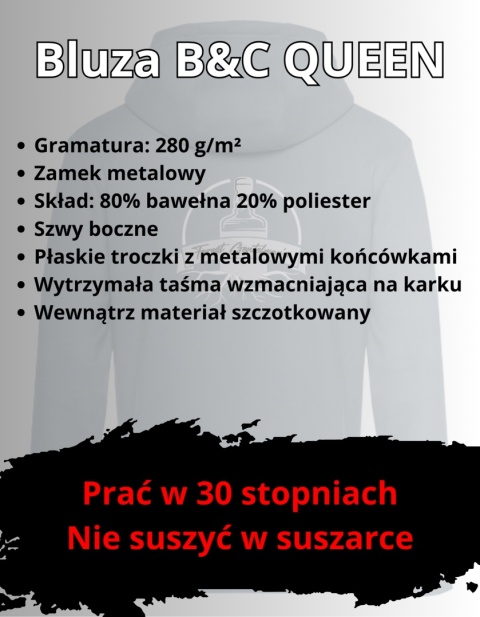 Bluza ROZPINANA z logo FOREST LADIES (Damska)