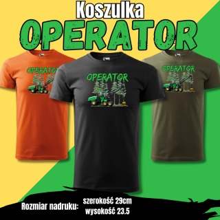 HARVESTER - KOSZULKA DLA FANÓW JOHN DEERE