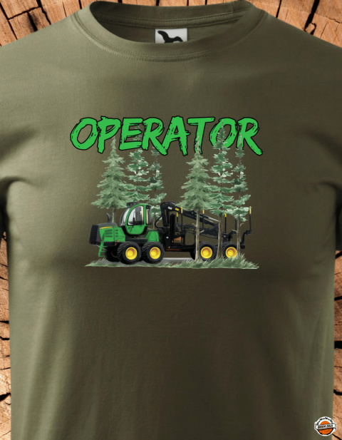 FORWARDER- KOSZULKA DLA FANÓW JOHN DEERE FORWARDER- KOSZULKA DLA FANÓW JOHN DEERE