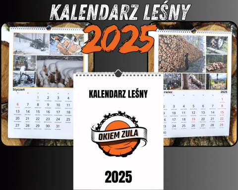 KALENDARZ LEŚNY 2025 (OSTATNIE 3 SZTUKI) KALENDARZ LEŚNY 2025 (OSTATNIE 3 SZTUKI)