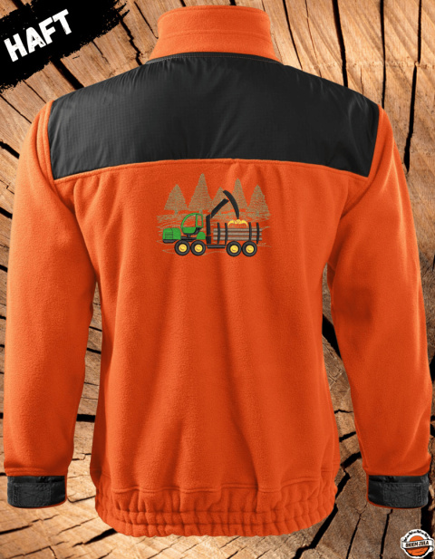 Polar z haftowanym wzorem FORWARDERA JOHN DEERE Polar z haftowanym wzorem FORWARDERA JOHN DEERE
