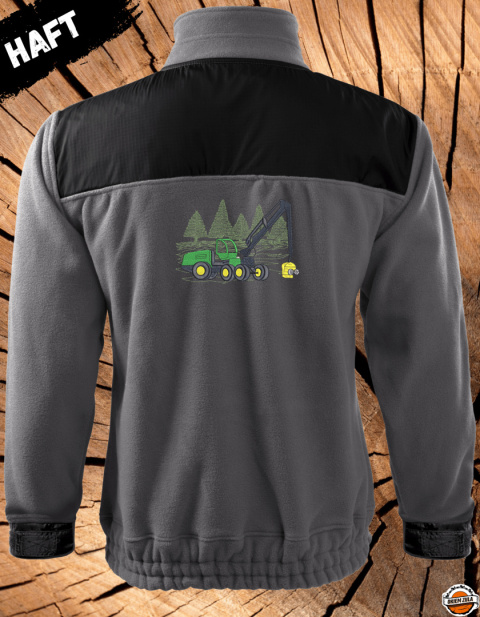 Polar z haftowanym wzorem harvestera JOHN DEERE Polar z haftowanym wzorem harvestera JOHN DEERE