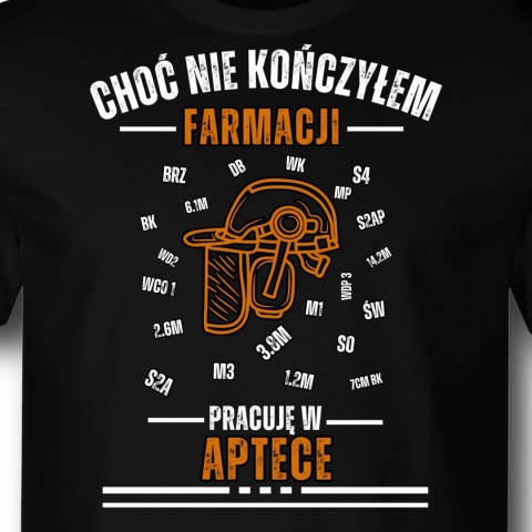 APTEKA - koszulka dla drwala