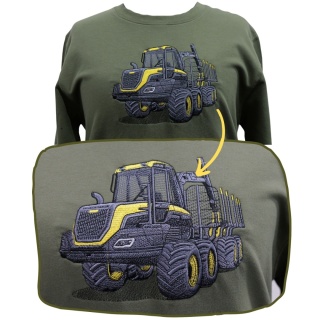 Bluza z haftowanym wzorem FORWARDERA PONSSE