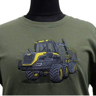 Bluza z haftowanym wzorem FORWARDERA PONSSE