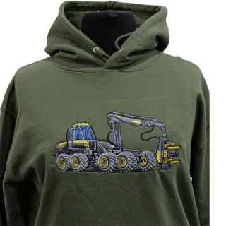 Bluza z haftowanym wzorem HARVESTERA Ponsse