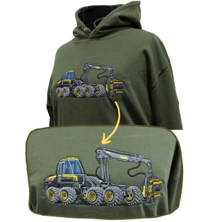 Bluza z haftowanym wzorem HARVESTERA Ponsse