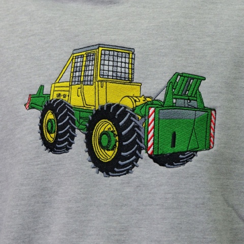 Bluza z haftowanym wzorem LKT