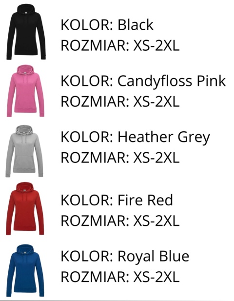 College Hoodie - BLUZA DAMSKA z kapturem