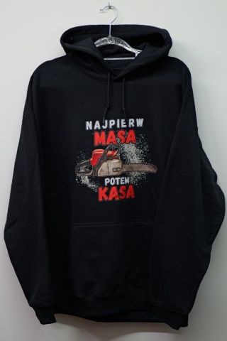 Drwal Masa - Kasa Bluza z NADRUKIEM