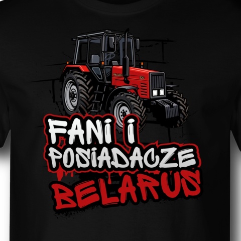 nadruk Belarus MTZ 820 na koszulce