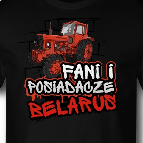nadruk Belarus MTZ 82 na koszulce