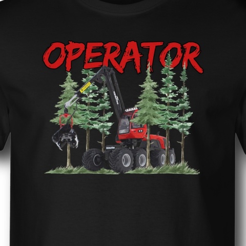 HARVESTER- KOSZULKA DLA FANÓW KOMATSU/VALMET